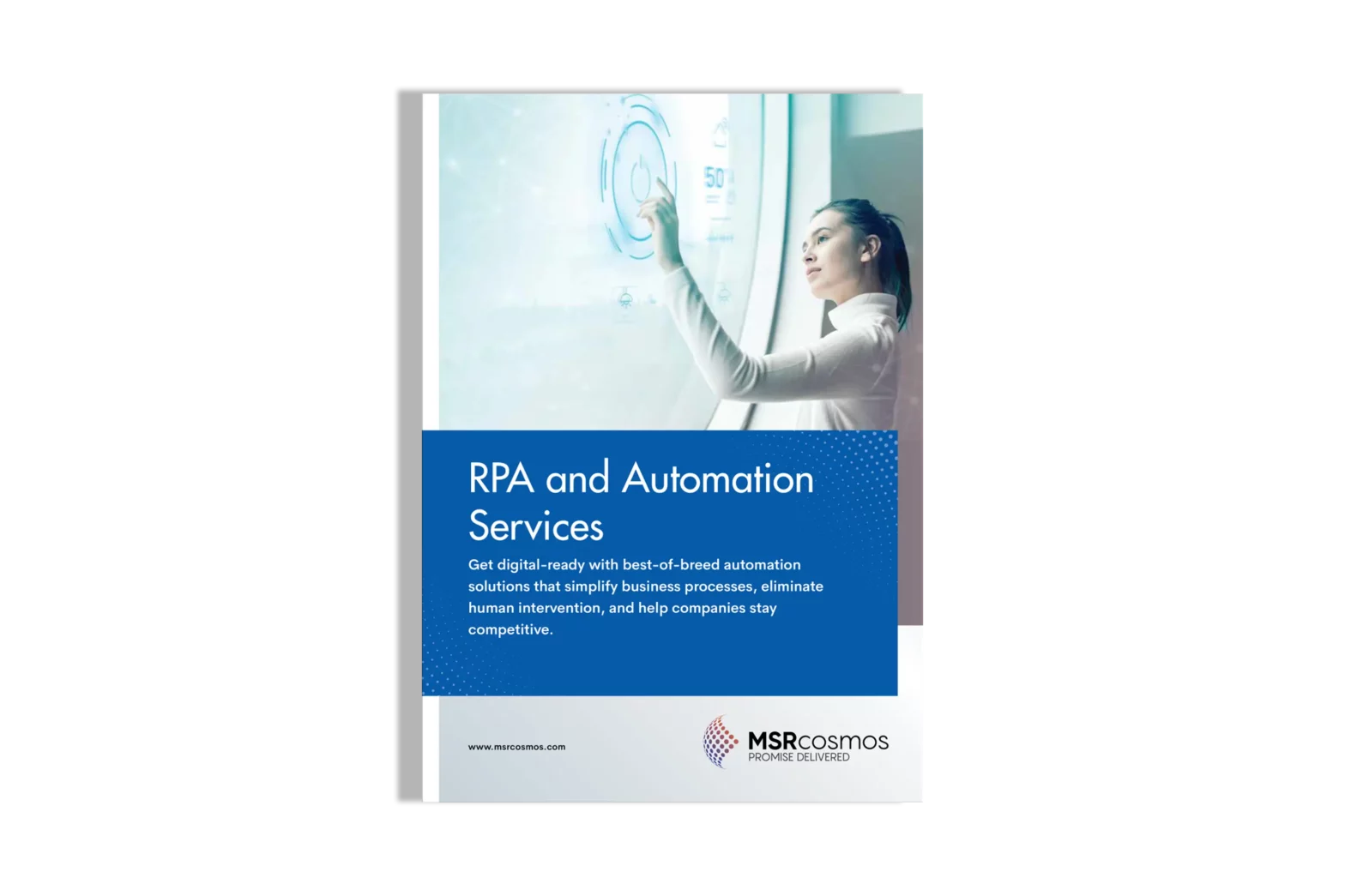 MSRcosmos - RPA and Automation Services Brochure